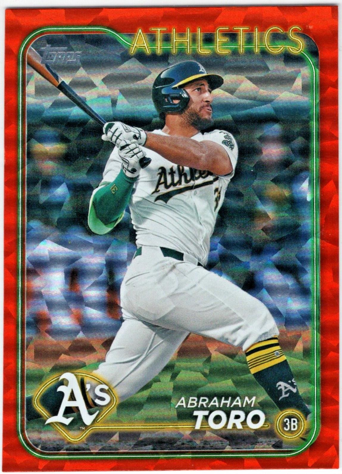 Abraham Toro [Orange Crackle Foilboard] #US85