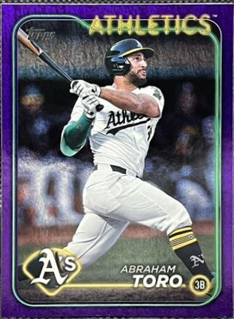 Abraham Toro [Purple Foilboard] #US85