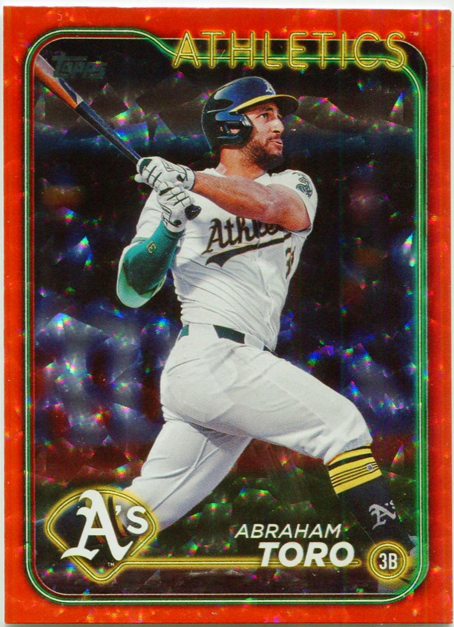 Abraham Toro [Red Crackle Foilboard] #US85