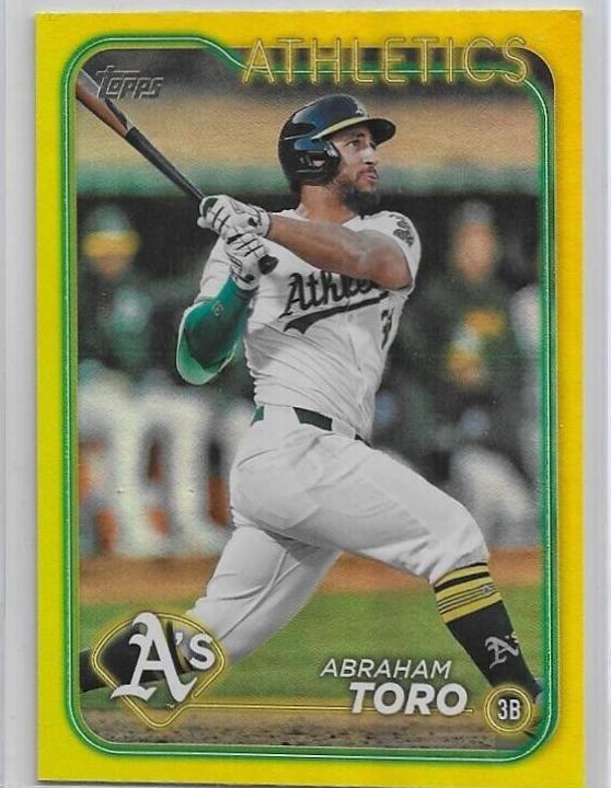 Abraham Toro [Yellow Rainbow Foil] #US85