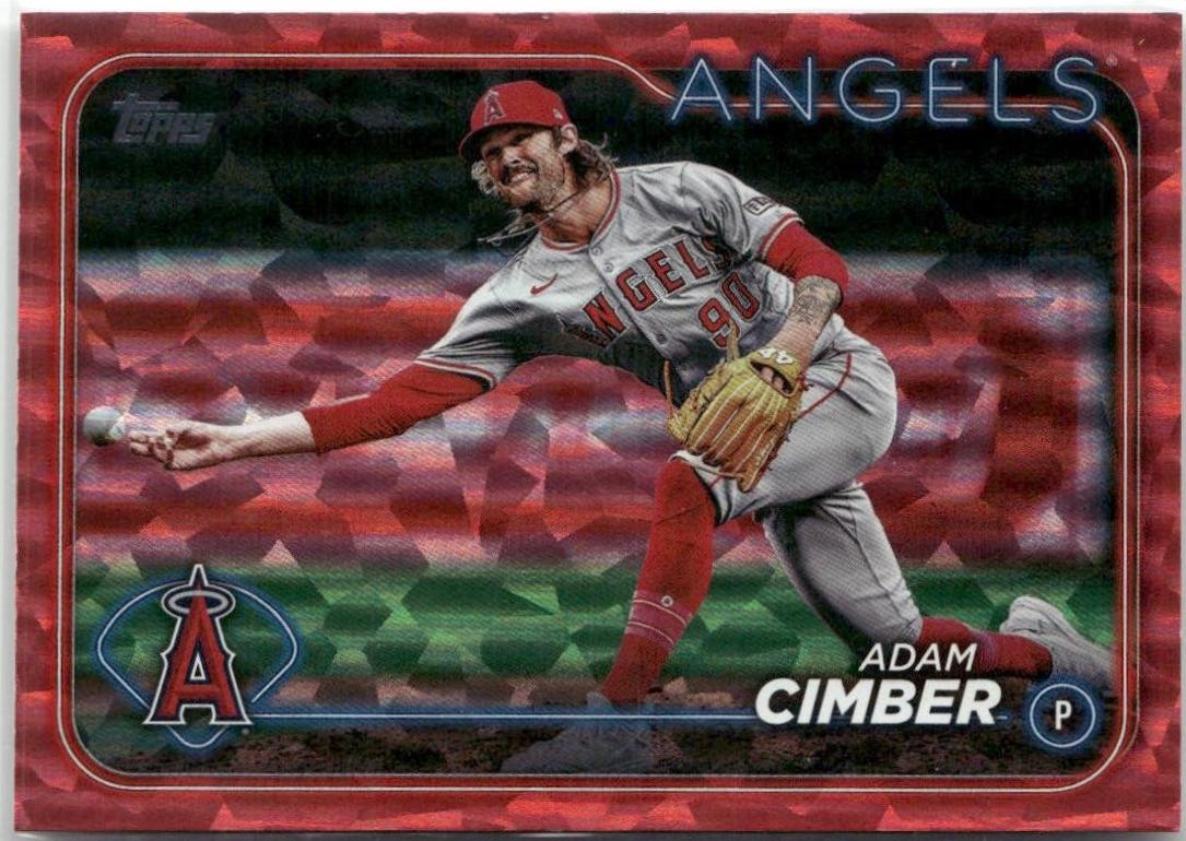 Adam Cimber [Red Crackle Foilboard] #US282