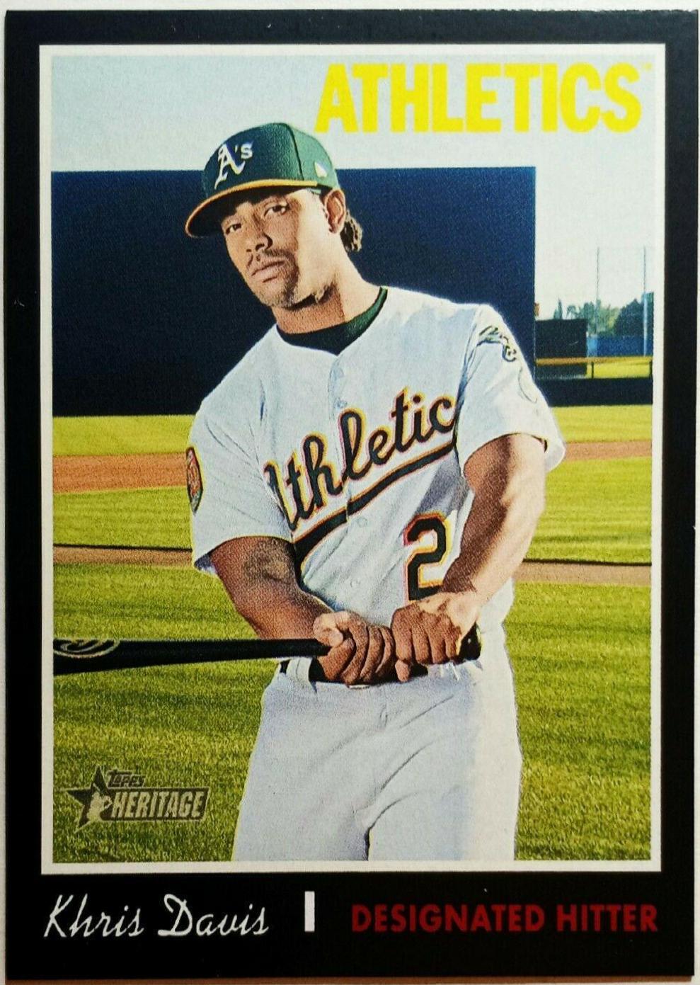 Khris Davis [Black Border] #432
