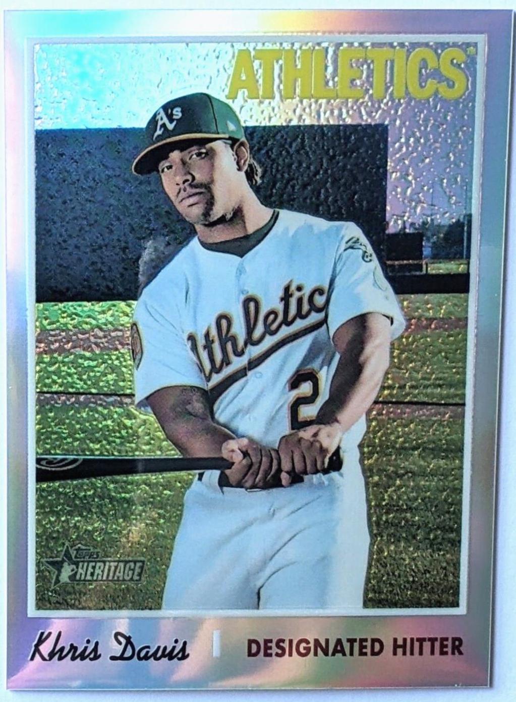 Khris Davis [Chrome Refractor] #432