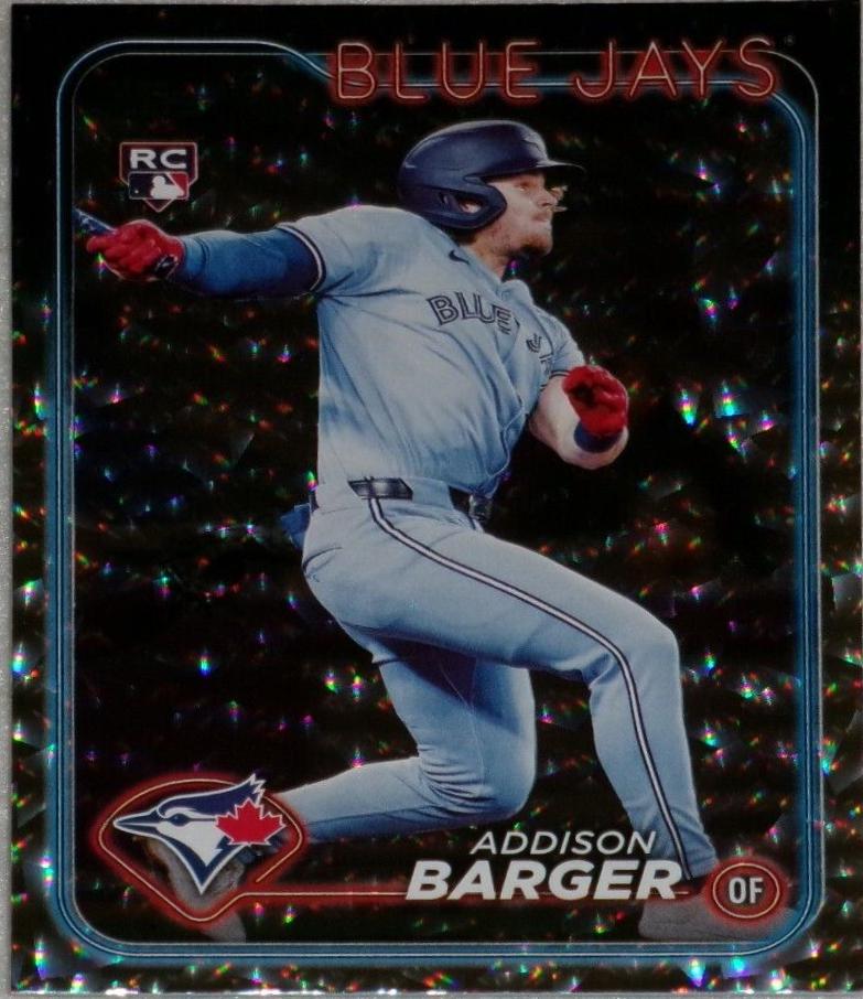 Addison Barger [Silver Crackle Foilboard] #US336