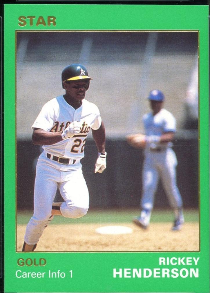 Rickey Henderson [Career Info 1] #88