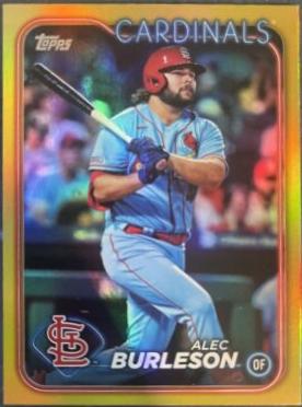 Alec Burleson [Gold Rainbow Foil] #US256