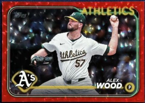 Alex Wood [Red Crackle Foilboard] #US276
