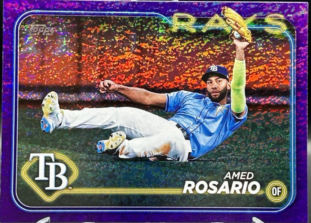 Amed Rosario [Purple Foilboard] #US62