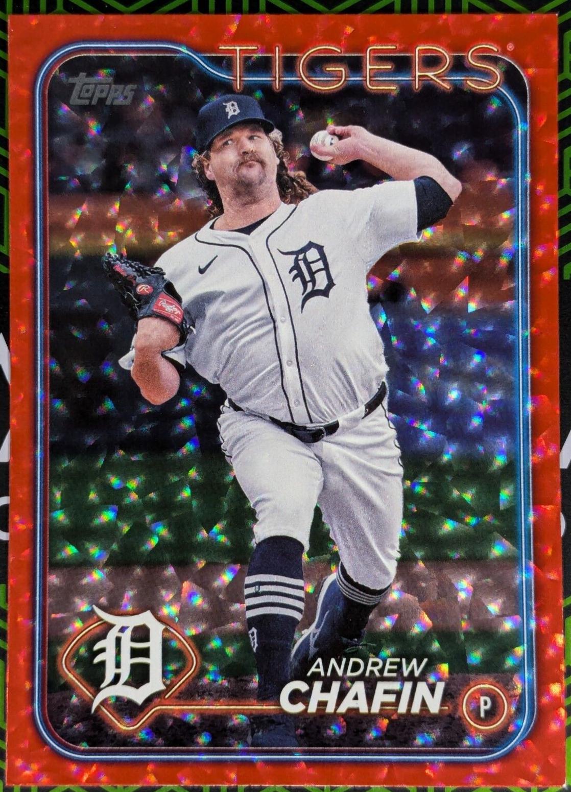 Andrew Chafin [Red Crackle Foilboard] #US332