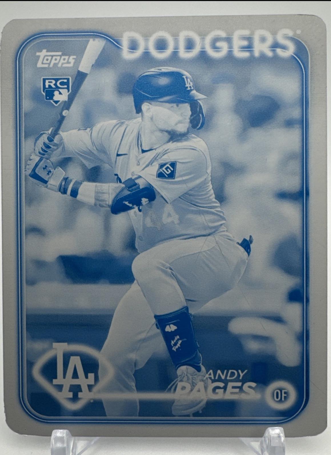 Andy Pages [Printing Plate] #US221