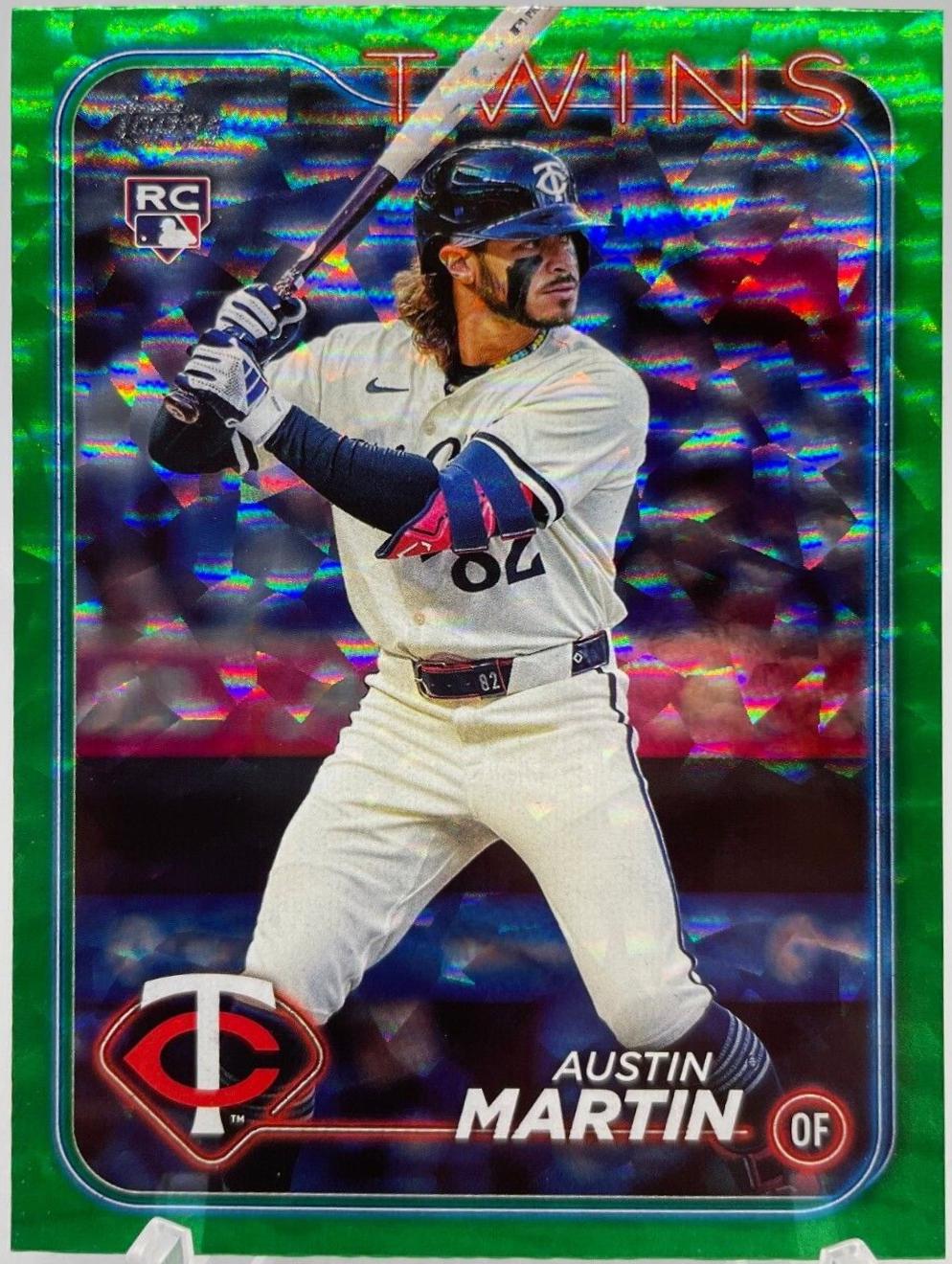 Austin Martin [Green Crackle Foilboard] #US96