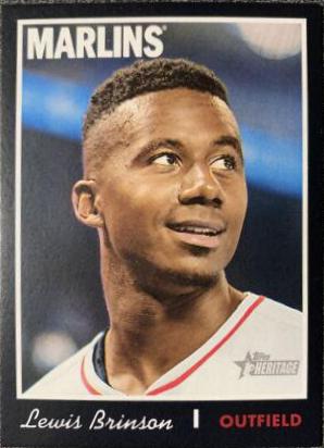 Lewis Brinson [Black Border] #261