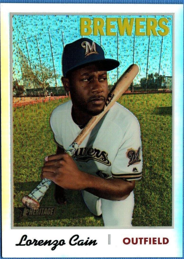 Lorenzo Cain [Chrome Refractor] #437