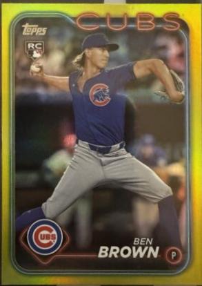 Ben Brown [Yellow Rainbow Foil] #US183