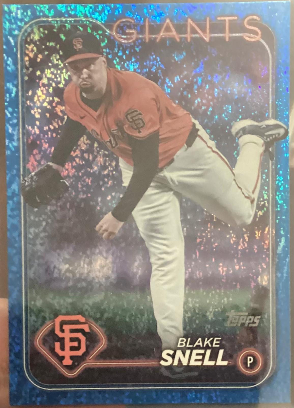 Blake Snell [Blue Foilboard] #US57