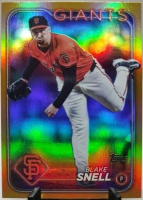 Blake Snell [Gold Rainbow Foil] #US57