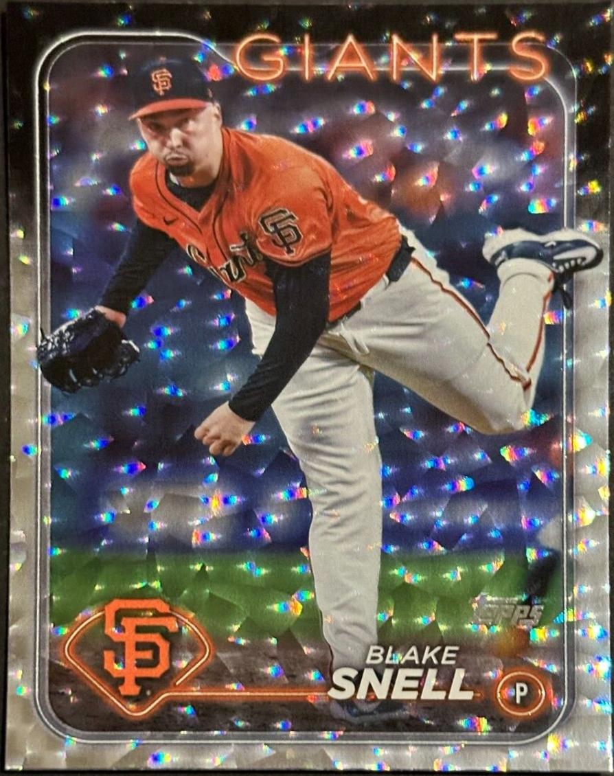 Blake Snell [Silver Crackle Foilboard] #US57