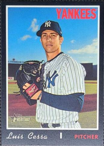 Luis Cessa [Black Border] #724