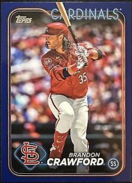 Brandon Crawford [Blue Foilboard] #US31