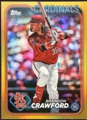 Brandon Crawford [Gold Rainbow Foil] #US31