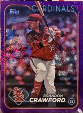 Brandon Crawford [Purple Foilboard] #US31