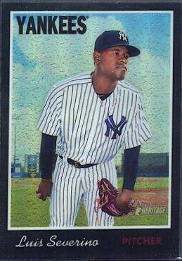 Luis Severino [Chrome Black Refractor] #THC-416