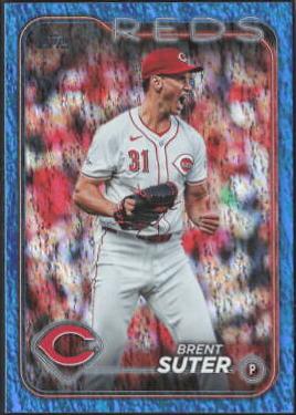 Brent Suter [Blue Foilboard] #US78