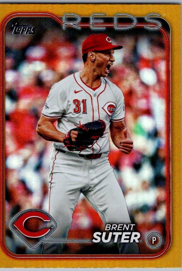 Brent Suter [Gold Rainbow Foil] #US78