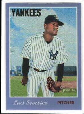 Luis Severino [Chrome Purple Refractor] #THC-416