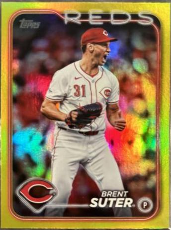 Brent Suter [Yellow Rainbow Foil] #US78