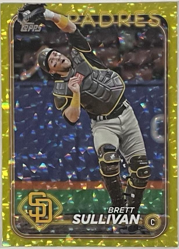 Brett Sullivan [Yellow Crackle Foilboard] #US34