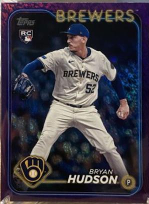 Bryan Hudson [Purple Foilboard] #US105