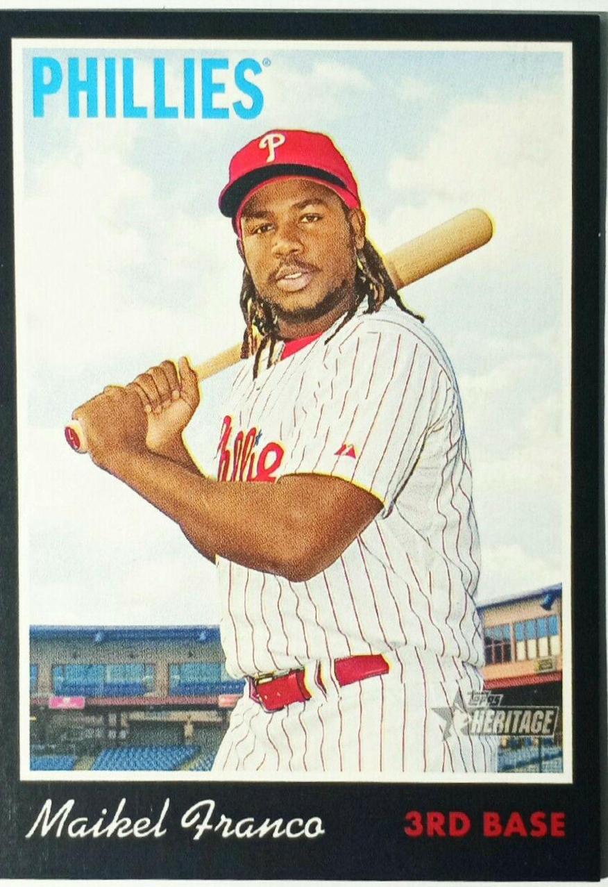 Maikel Franco [Black Border] #125