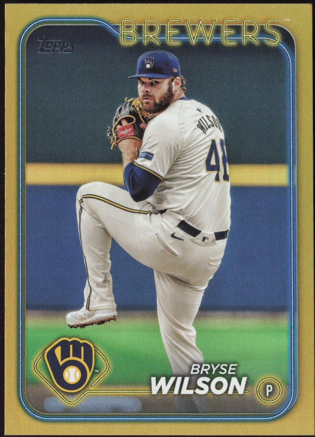 Bryse Wilson [Gold Rainbow Foil] #US45