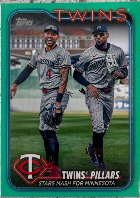 Byron Buxton & Carlos Correa [Aqua] #US289