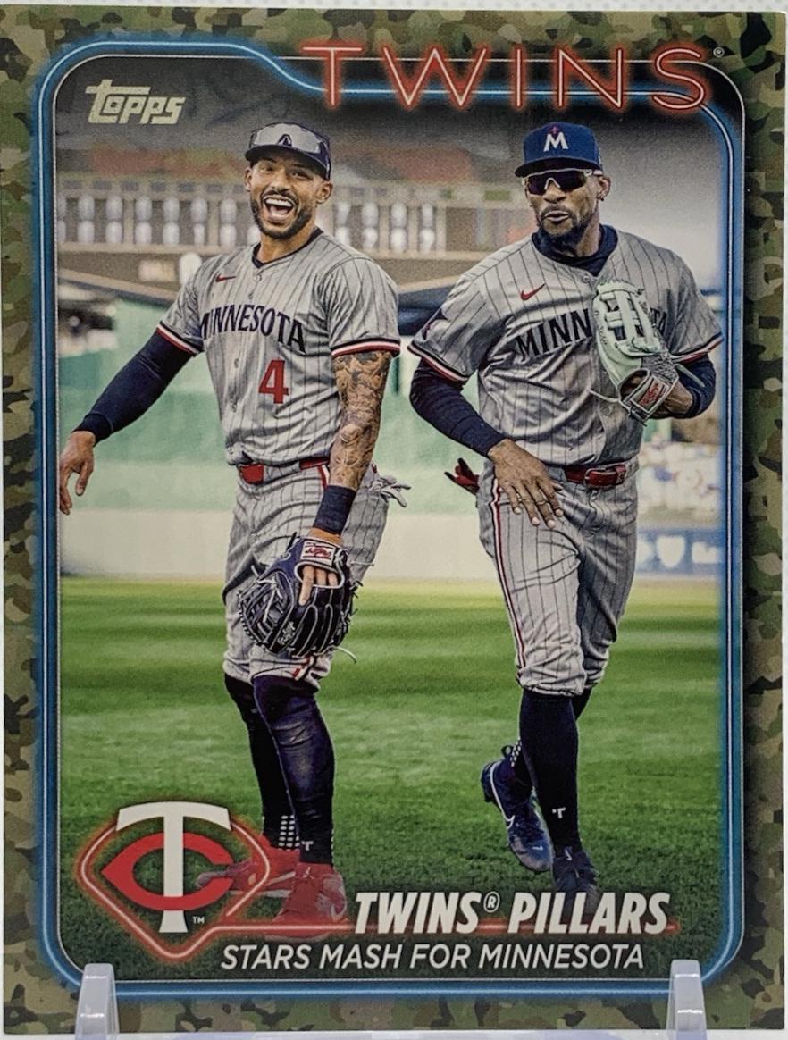 Byron Buxton & Carlos Correa [Memorial Day Camo] #US289