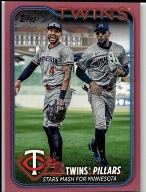 Byron Buxton & Carlos Correa [Mother's Day Hot Pink] #US289