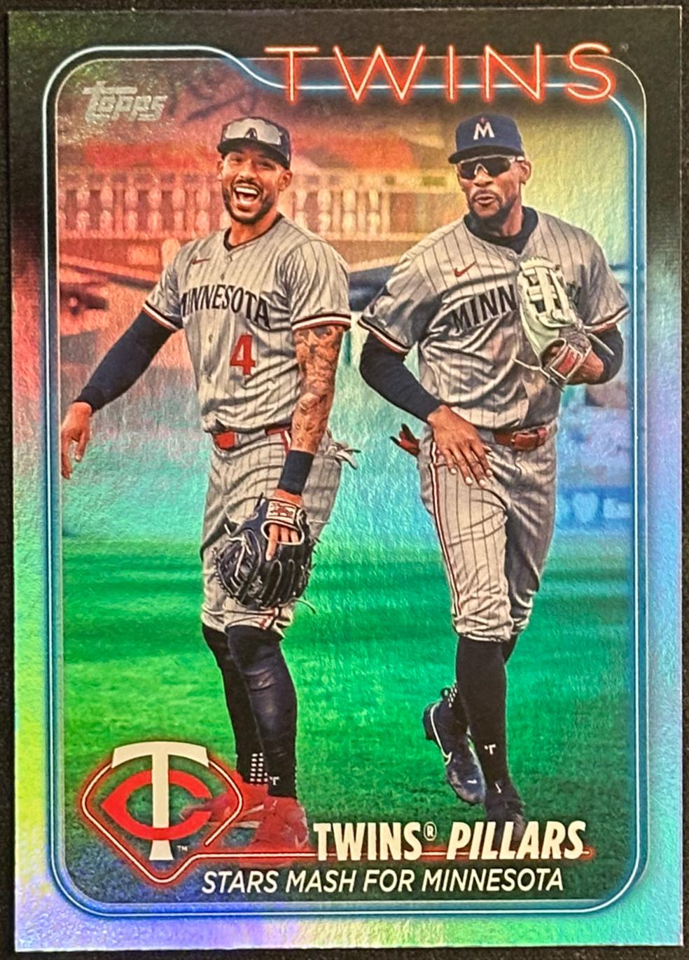 Byron Buxton & Carlos Correa [Rainbow Foil] #US289