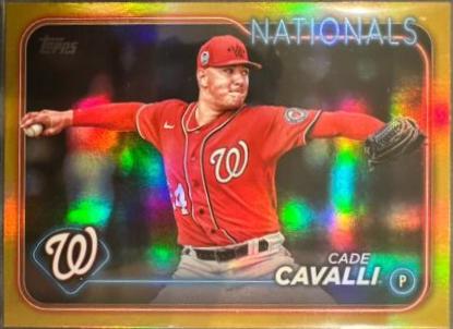 Cade Cavalli [Gold Rainbow Foil] #US126