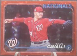 Cade Cavalli [Red Crackle Foilboard] #US126