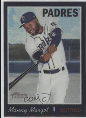 Manny Machado [Chrome Black Refractor] #THC-520