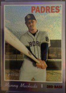 Manny Machado [Chrome Purple Refractor] #THC-520