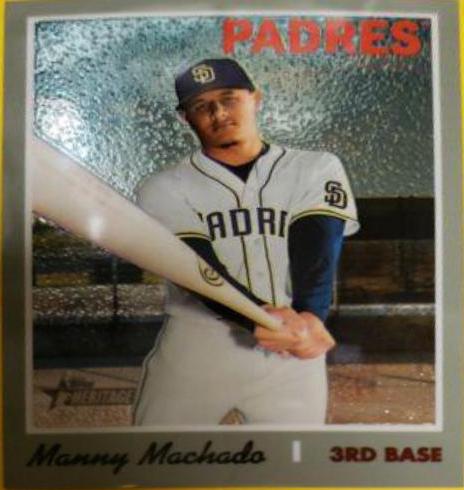 Manny Machado [Chrome] #THC-520