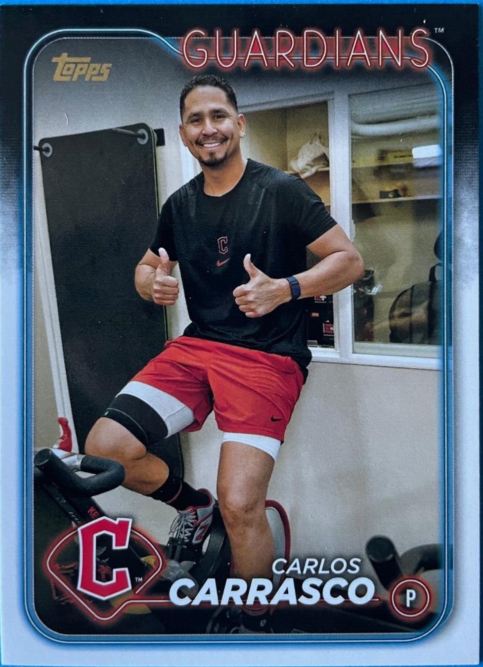 Carlos Carrasco [Golden Mirror Image Variation] #US118