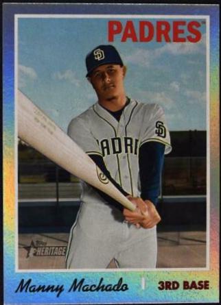 Manny Machado [Silver Metal] #520