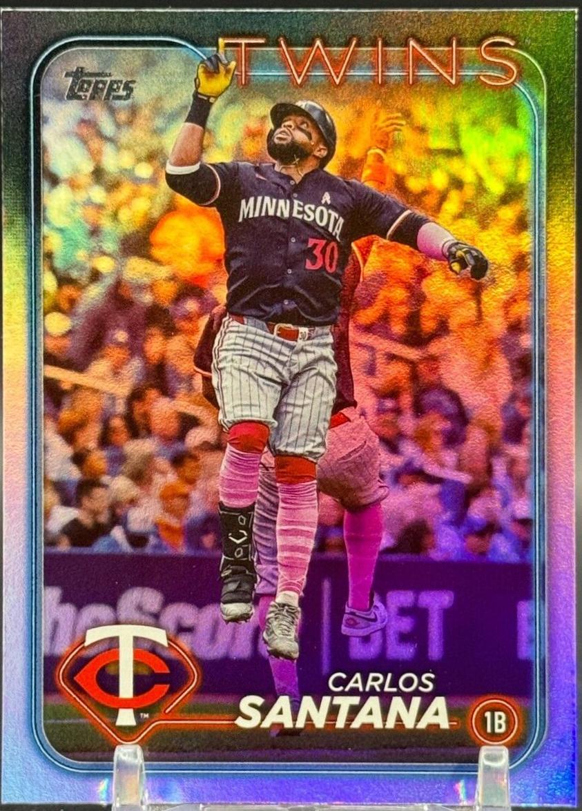 Carlos Santana [Rainbow Foil] #US224