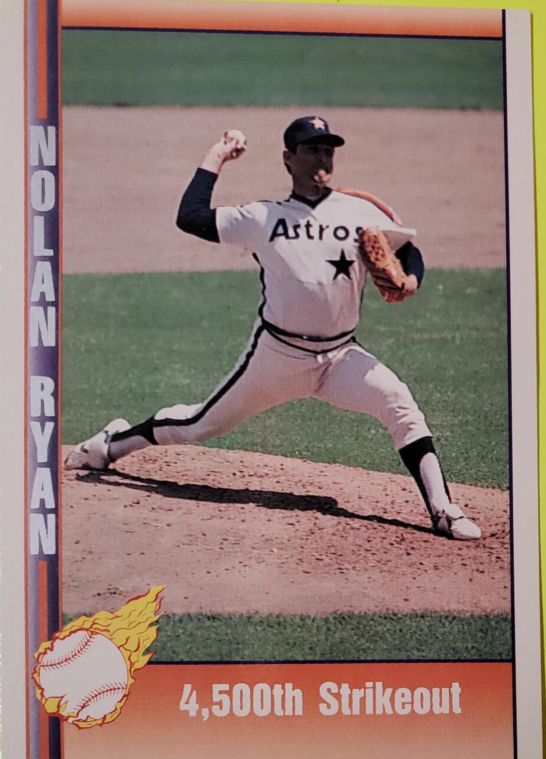 Nolan Ryan [4,500th Strikeout] #155