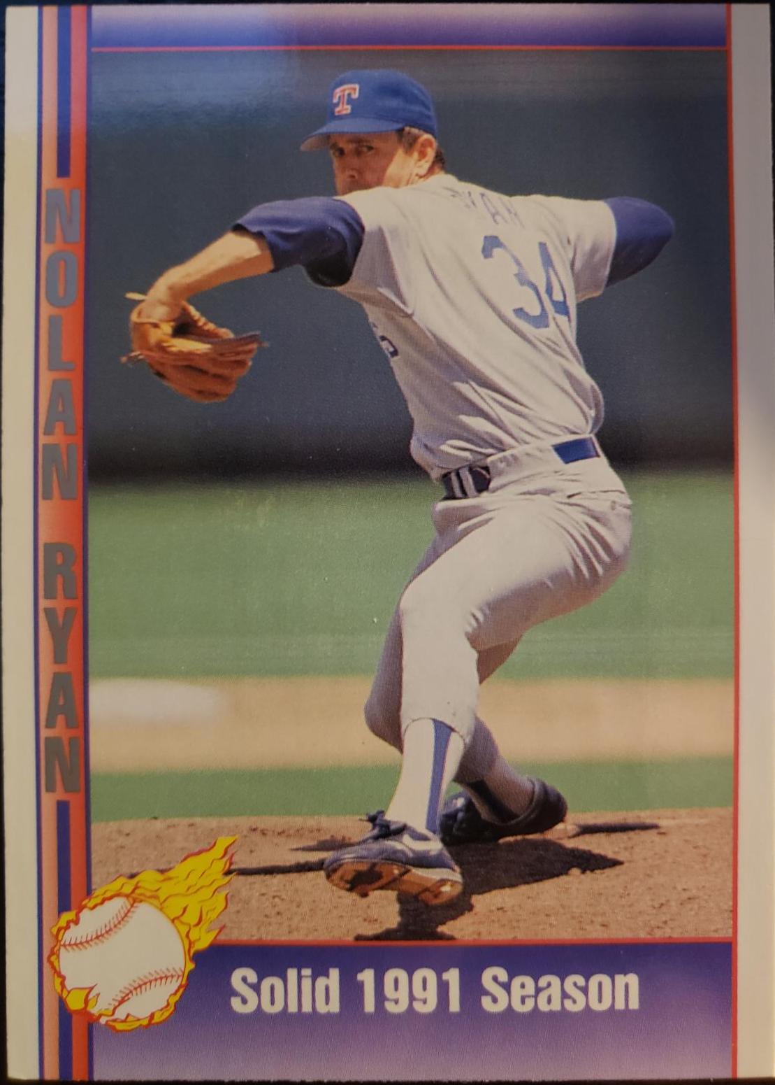Nolan Ryan [Solid 1991 Season] #184