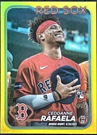 Ceddanne Rafaela [Yellow Rainbow Foil] #US110