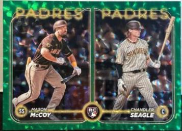 Chandler Seagle & Mason McCoy [Green Crackle Foilboard] #US227